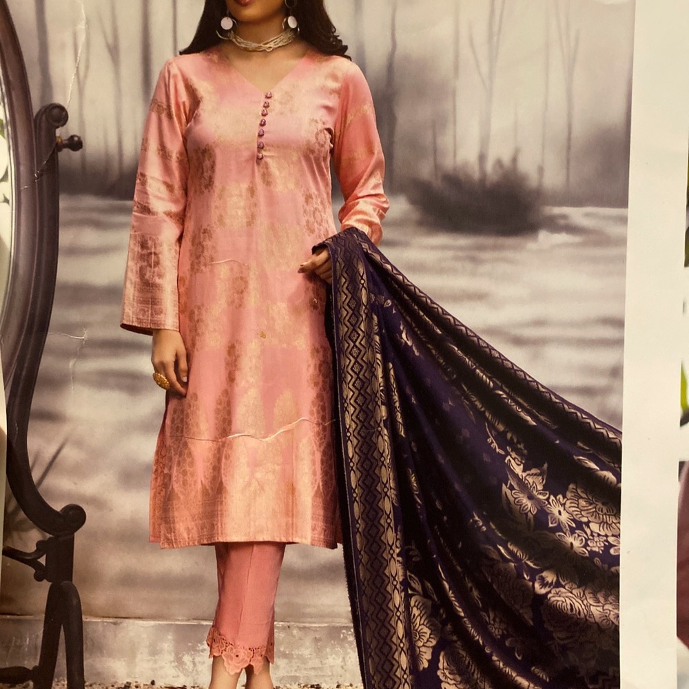 Shalwar kameez three piece suit